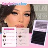 Lash Clusters 100D Long 12-20mm Lash Spikes Eyelash Clusters Volume
