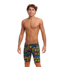 Funky Trunks Funk Me Jammer Men's Swimming Trunks Chlorine-Resistant UV Protection 50+, multicoloured