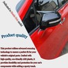 MUXEE Side Mirror Cover, for Honda Civic 2012 2013 Turn