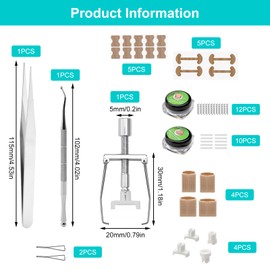 Ingrown Toenails Set Toenail Correction Patch Corrector Pedicure Stainless Steel Foot Care Set Professional for Paronychia Ingrown Toenails