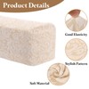 sourcing map 2Pcs Stretch Armrest Covers, Polyester Jacquard Soft Couch