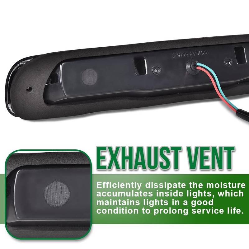 GRAND ORANGE LED 3rd Brake Light Compatible with 1999-2006 Chevy