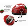 HONBAY Ladybug Shaped Portable Corner Desk Vacuum Cleaner Mini Cute