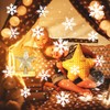 Christmas Tree Topper Lighted Star [Gold],3D Hollow Sparkling Star Christmas