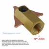Ronyme Spots Welding Tip Detachable Triangle Piece Spots Welding Sliding