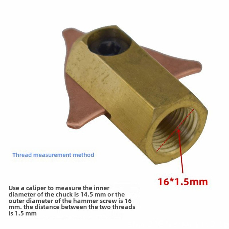 Ronyme Spots Welding Tip Detachable Triangle Piece Spots Welding Sliding