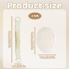 Loofah Exfoliating Back Scrubber Set, 2-Piece Natural Luffa Pad and