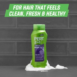 PERT 2 in 1 Complete Plus Scalp Care Shampoo and Conditioner - Itchy Scalp - Sulfate Free Shampoo and Conditioner for Healthy Hair - 400 ml