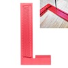 Woodworking Scriber Multifunction Aluminum Alloy Measure Ruler for Carpenter Auxiliary200mm