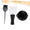 LALAFINA 3pc Hair Dye Kit Dyeing Board Hairdressing Plate Bowl