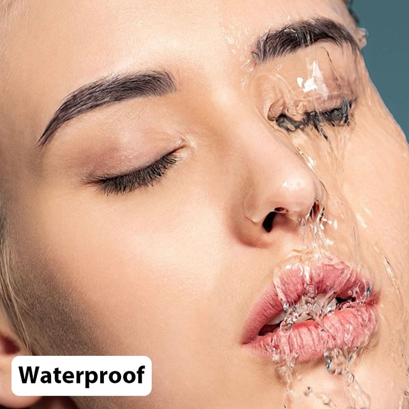 2Pcs Magic Waterproof Microblade Eyebrow Pencil,4 Tipped Precise Eye Brow