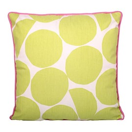 Fusion - Ingo Outdoor - Outdoor Filled Cushion - 43 x 43cm in Pink/Green