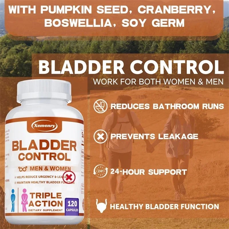Bladder Support Supplement, Supports Normal Bladder Function & Urinary Health