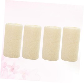Baluue 3sets Loofah Sponge Towel Exfoliating Loofah Scrubber for Daily Body Cleansing 4pcs*3