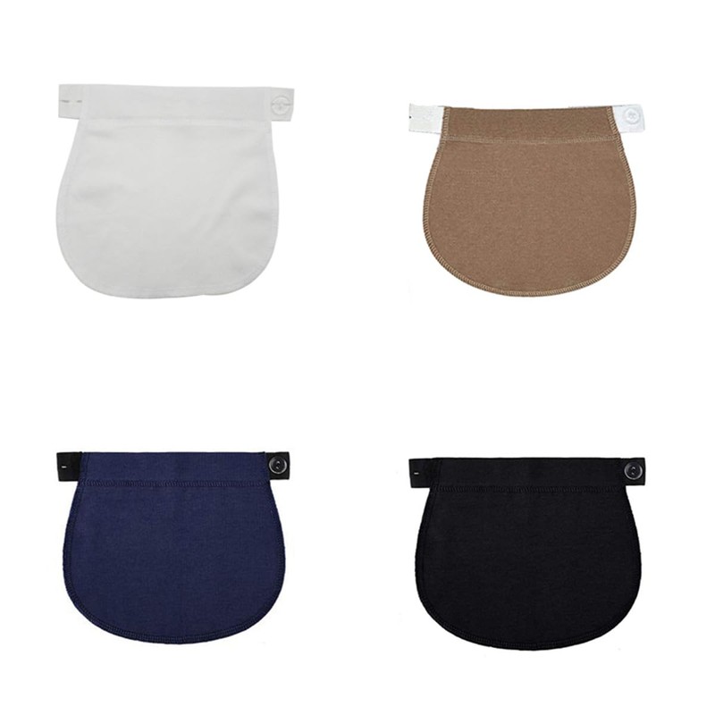 [LeTradeJP] Maternity Waist Extender Adjustable Belt Set of 4, Elastic