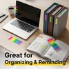 OWLKELA 800pcs Sticky Tabs, 8 Colour Index Tabs, Translucent Tape