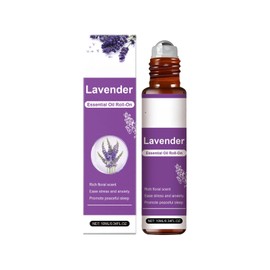 Lavender Essential Oil Roll On, Calming Essential Oils for Sleep and Relaxation
