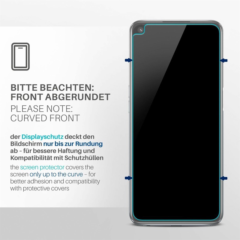 moex FlexProtect Screen Protector Compatible with Oppo A54 5G /