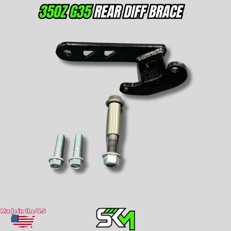 SKM Z33 350z G35 Diff Brace Support Mount