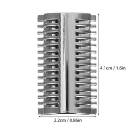 KALLORY Razor Heads Open Comb Head Male Safety Razor Shaving Tool Barber Home Salon