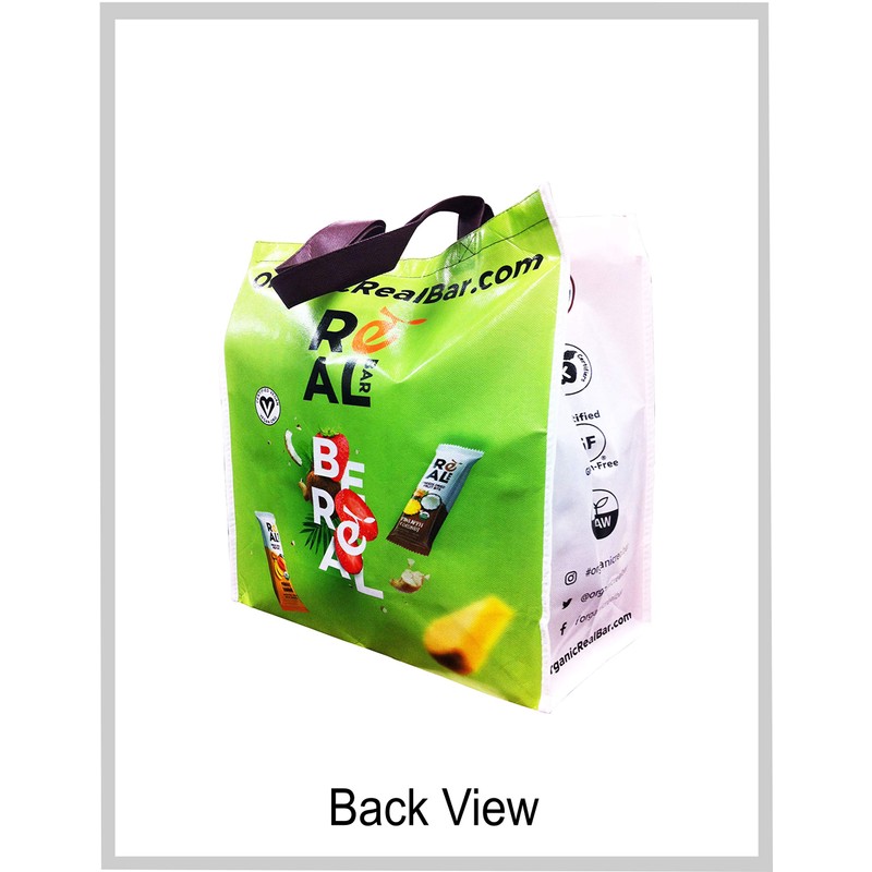 Organic Real Bar - 6 (Reusable Shopping Grocery Eco Friendly