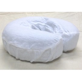 Clinical Health Services, Inc Deluxe Flannel Massage Face Rest Cover Cozies, Includes 4pcs (White)