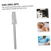 Minkissy 3pcs Nail Art Grinding Bit Tungsten Carbide Polishing for