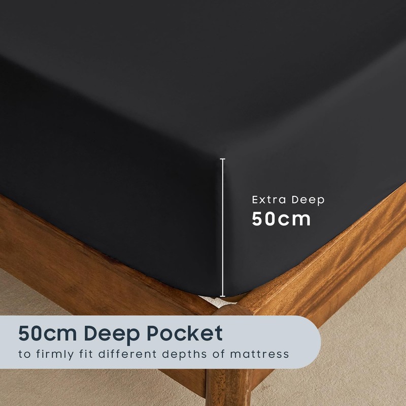 Wake In Cloud - Extra Deep Queen Fitted Sheet 1