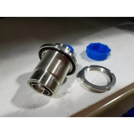 Amphenol RF Adapter 7/16 L29 DIN Female Jack to Female Jack Bulkhead Panel Mount