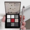 Paleta 9 Tonos Sombras Humo Gel Brillo Intenso
