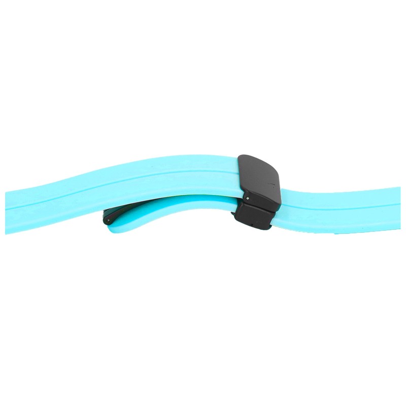 Silicone Watch Strap Waterproof Magnetic Folding Buckle Replacement Watchband for