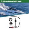 Motoforti Kraftstoff-Füllstandsanzeige-Kit, Kraftstoff-Füllstandsanzeige 7'' (180mm), 1 Satz
