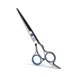 Hair Cutting Scissors, ULG Professional Hair Scissors 5.5 inch Right-Hand Razor Edge Barber Scissors Salon Hair Cutting Shears Made of Japanese Stainless Steel, Hand Sharpened Blue