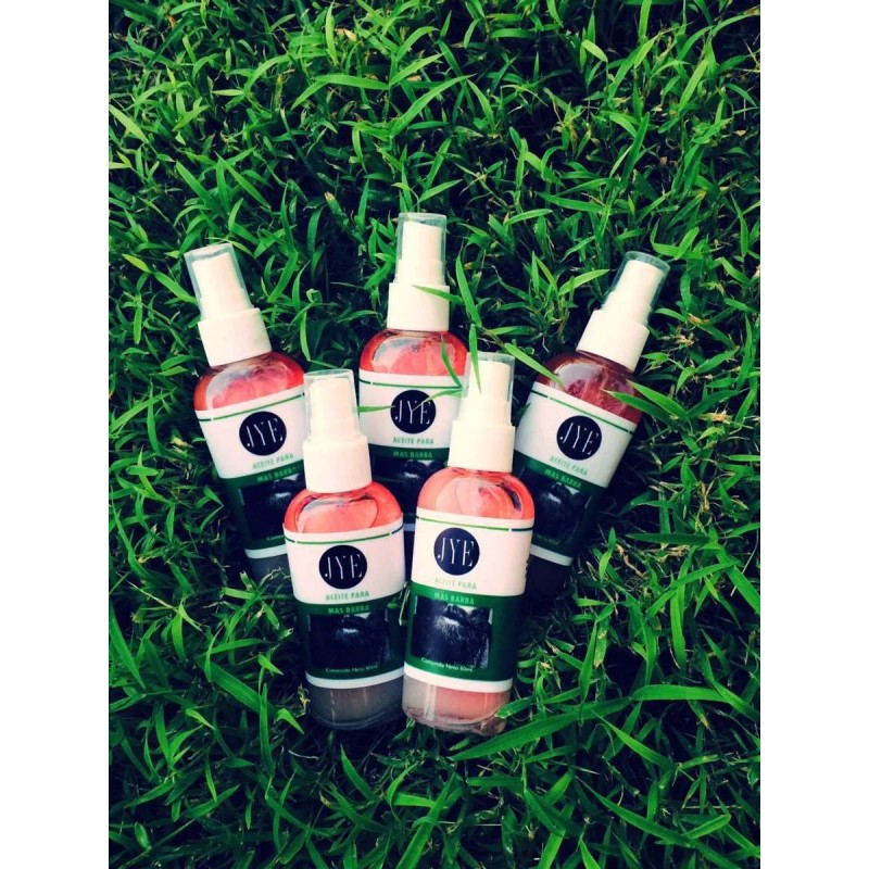 2 Frascos Mas Barba 1 Cuidado Formula Mejorada Jye