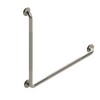 HEALTHCRAFT L-Shaped 30" x 30", 90 Angle Grab Bar -
