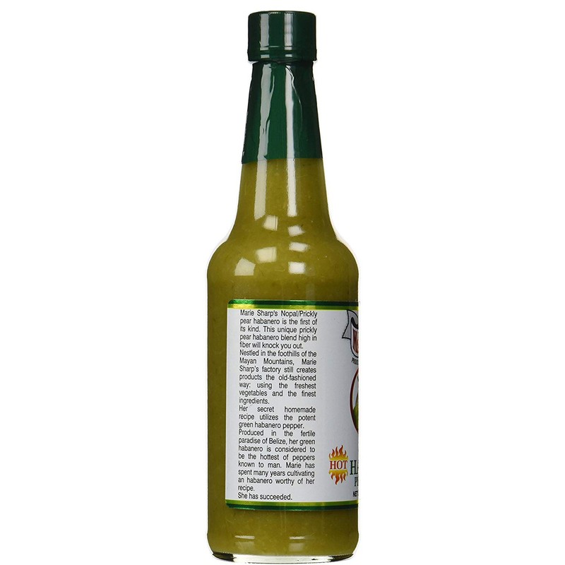 Marie Sharp's Green Habanero Pepper Sauce 10 oz - Pack