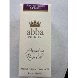 Abba Christian Products Frankincense & Myrrh Anointing Oil (4 oz) 1 pk, FMN4, 4 Ounce
