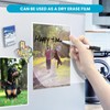 T&W SAME FILM 50 Pack Self Adhesive Laminating Sheets, 4mil,