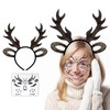 LOYEBOHU Deer Costume Women's Fancy Dress, Deer Headband Women Girls,