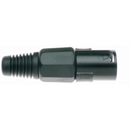 Stagg 926BKH PRO Metallic XLR Connector Black