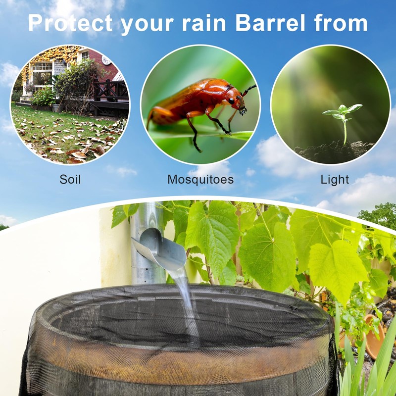 Rain Butt Net, Adjustable Rain Butt Net, 110 cm, with