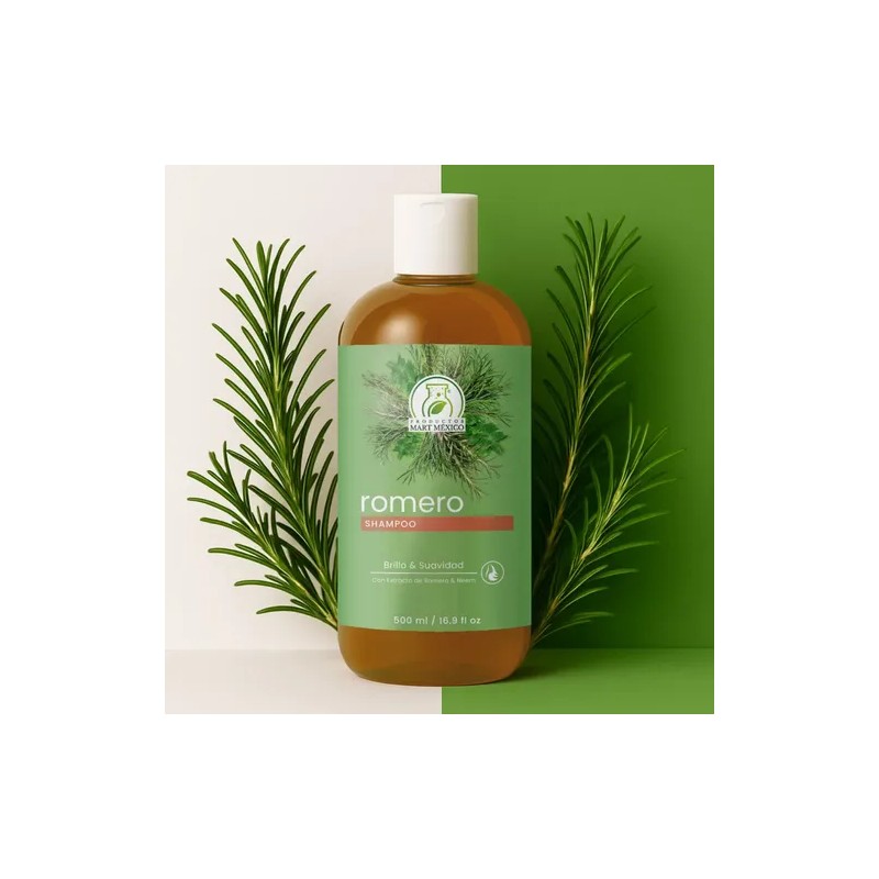 Shampoo Capilar De Romero Antioxidantes 500ml