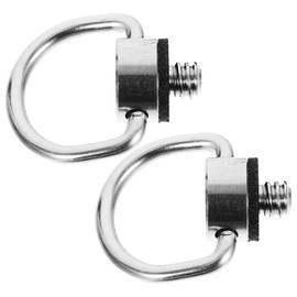 LABRIMP 2pcs Camera Screw Replacement Ring Mounting Screws for Tripod Quick Release Plates for Camera Accessories