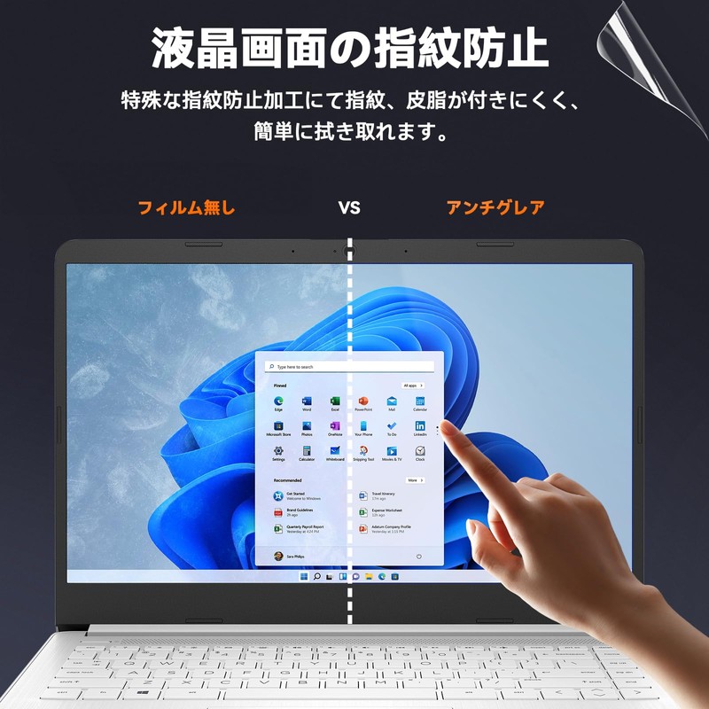 Mamol 13.3 Inch 16:9 Blue Light Cutting Film, Anti-Glare, LCD