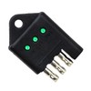 Ciieeo Pin Trailer Circuit Tester Socket Connection Tool with LED