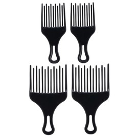 FOMIYES Hair Combs Australia 4pcs Wide Tooth Plastic Comb Curly Hair Pick for Detangler
