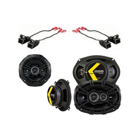 Harmony Audio Bundle Compatible with 1993-2002 Chevy Camaro HA-724568 Factory Speaker Replacement Harness