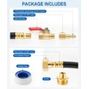 SINGARO RV Winterizing Sprinkler System Kit for Motorhome Boat Camper