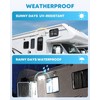 12V LED RV Exterior Porch Utility Light With ON/OFF Switch