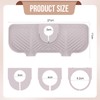 2 Pcs Silicone Faucet Splash Guard 10.6 ” x 4.3”